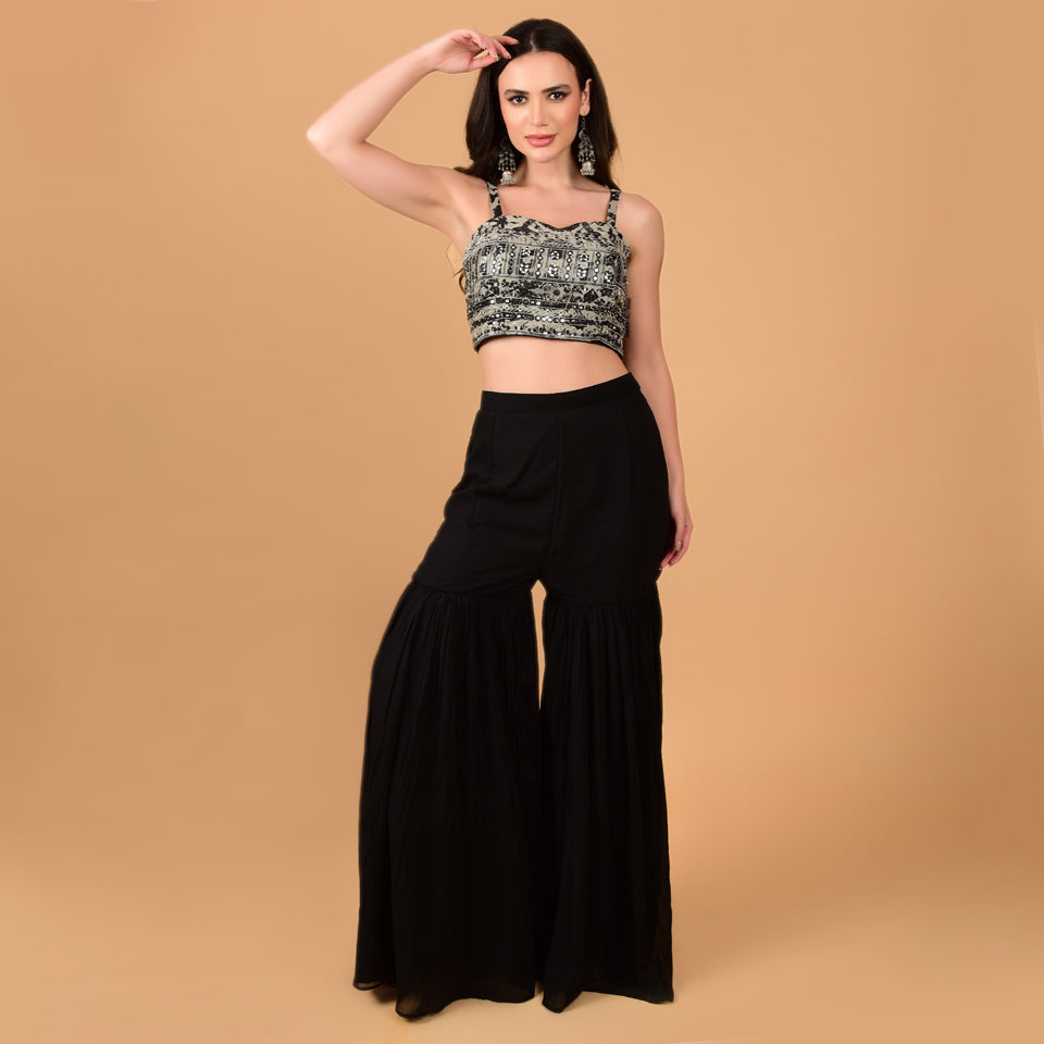 Glamorous Layers: The Black 3-Piece Set You Need