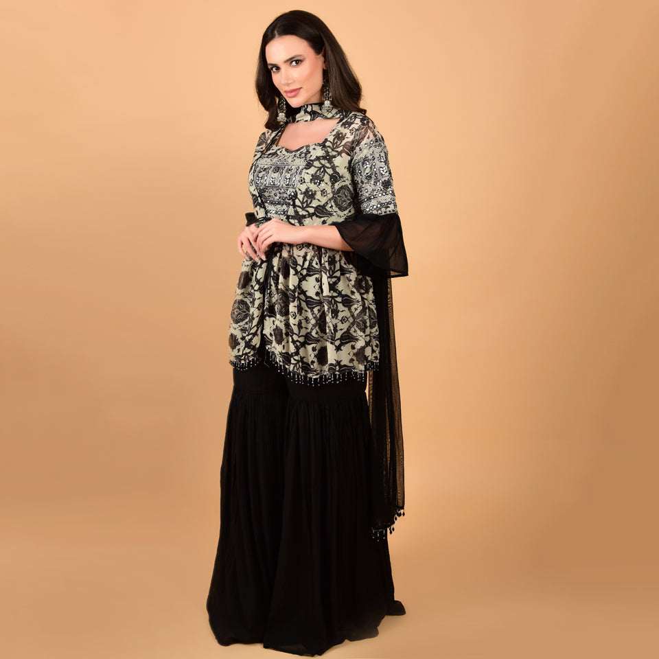 Glamorous Layers: The Black 3-Piece Set You Need