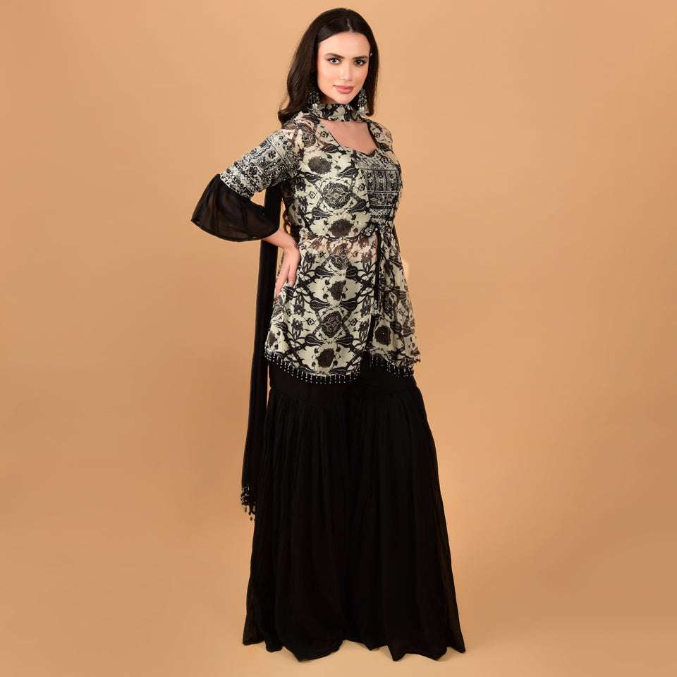 Glamorous Layers: The Black 3-Piece Set You Need