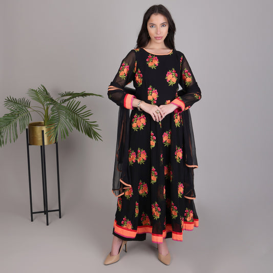 Embroided Anarkali