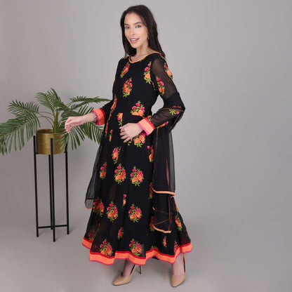 Embroided Anarkali