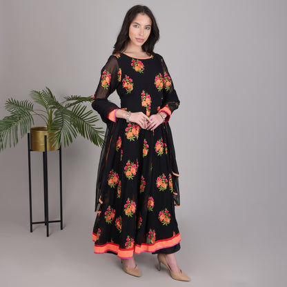 Embroided Anarkali