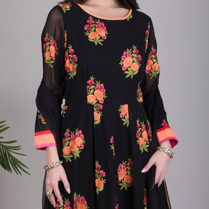 Embroided Anarkali